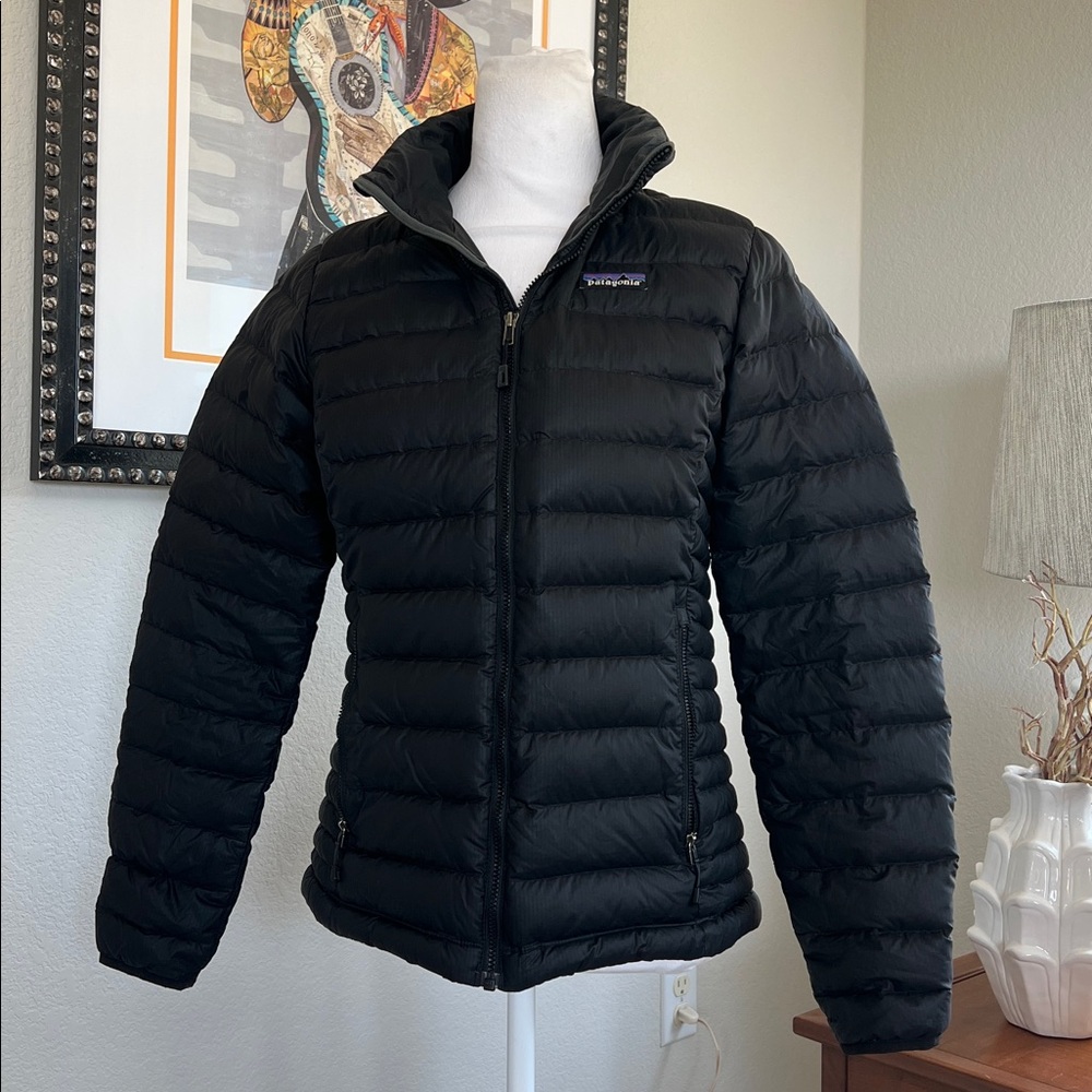 Patagonia Down Sweater Jacket Black Small - Picture 2 of 6